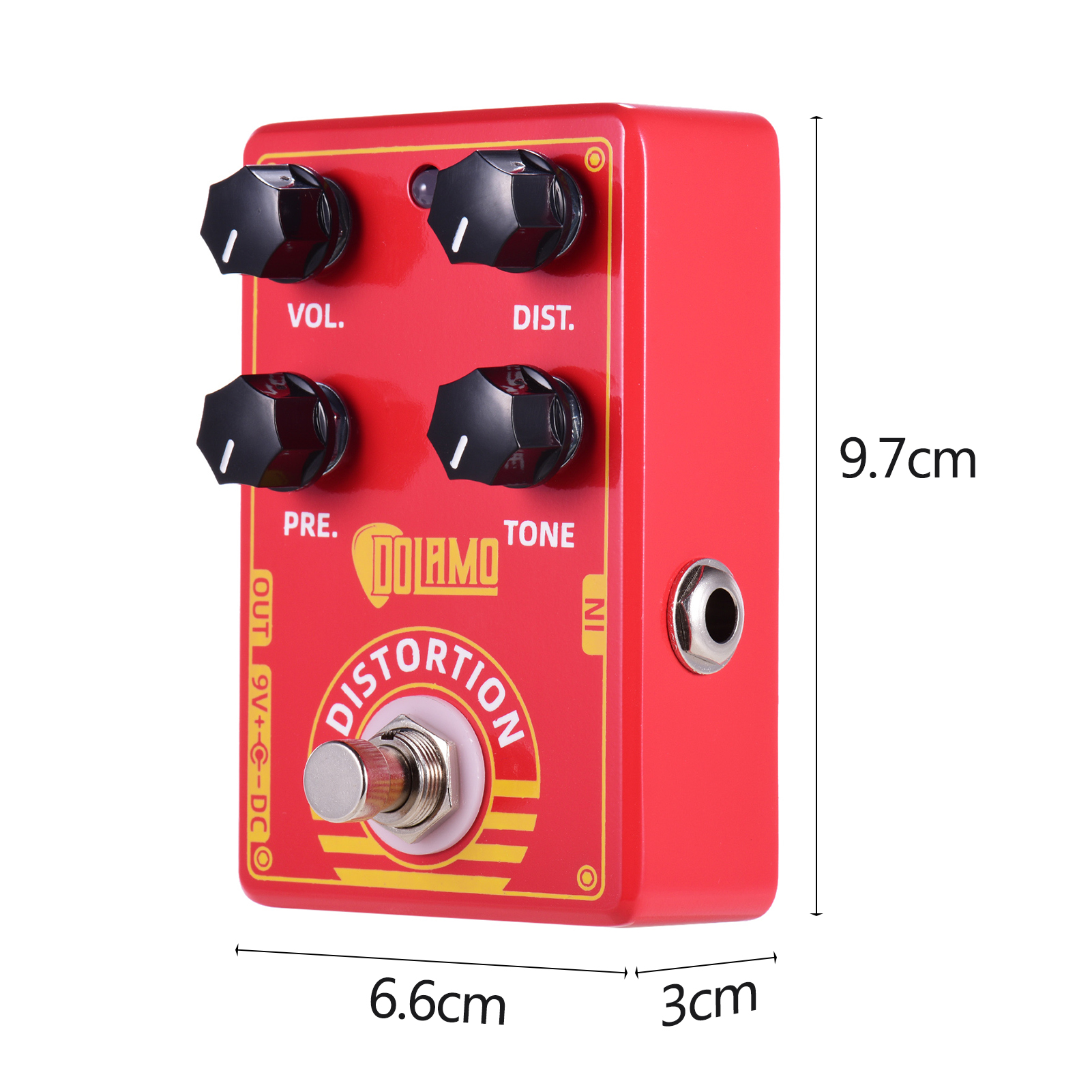 [LOCAL NEW] Dolamo D-9 Distortion Guitar Effect Pedal with Presence ...