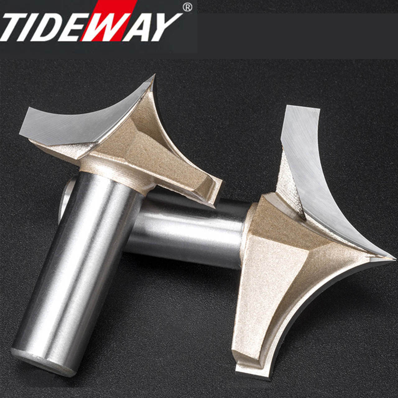Tideway Point Cutting Round Over Bit Woodworking Tools Carving Tool ...