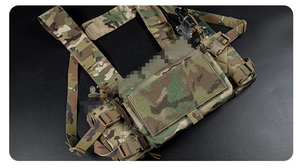 SINAIRSOFT Tactical Chest Hook External Attachment MK4 Small Vest Chest ...