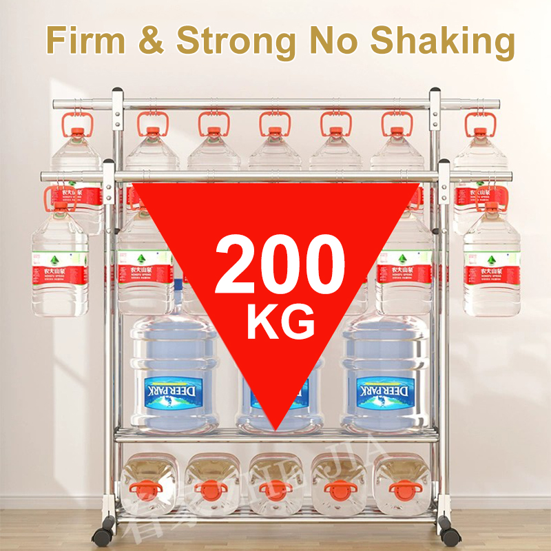 Stainless Drying Rack Sampayan Double Rod Extendable Clothes Rack ...