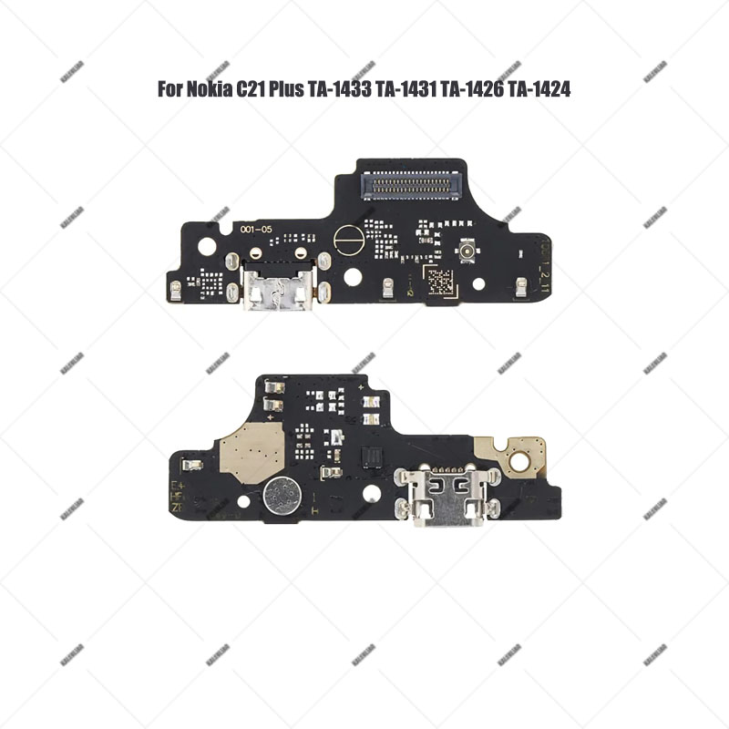 Per Nokia C21 Plus 4G TA-1433 TA-1431 TA-1426 TA-1424 Dock Connector Cavo Flex Porta di Ricarica Parte di Ricambio (senza Logo
