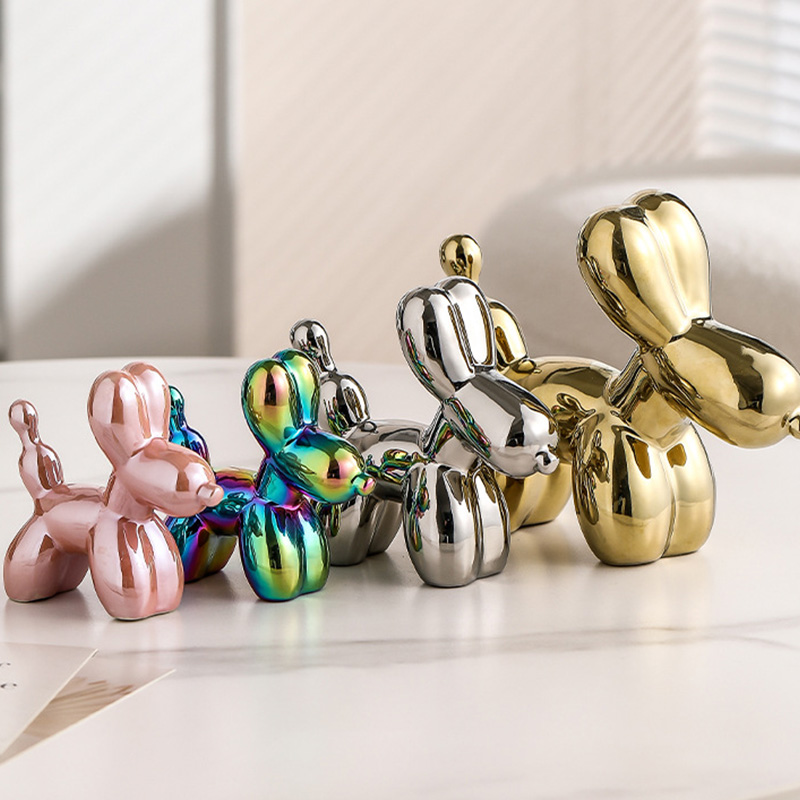 Nordic Office Sculpture Statues Modern Creative Desktop Figurine Center ...
