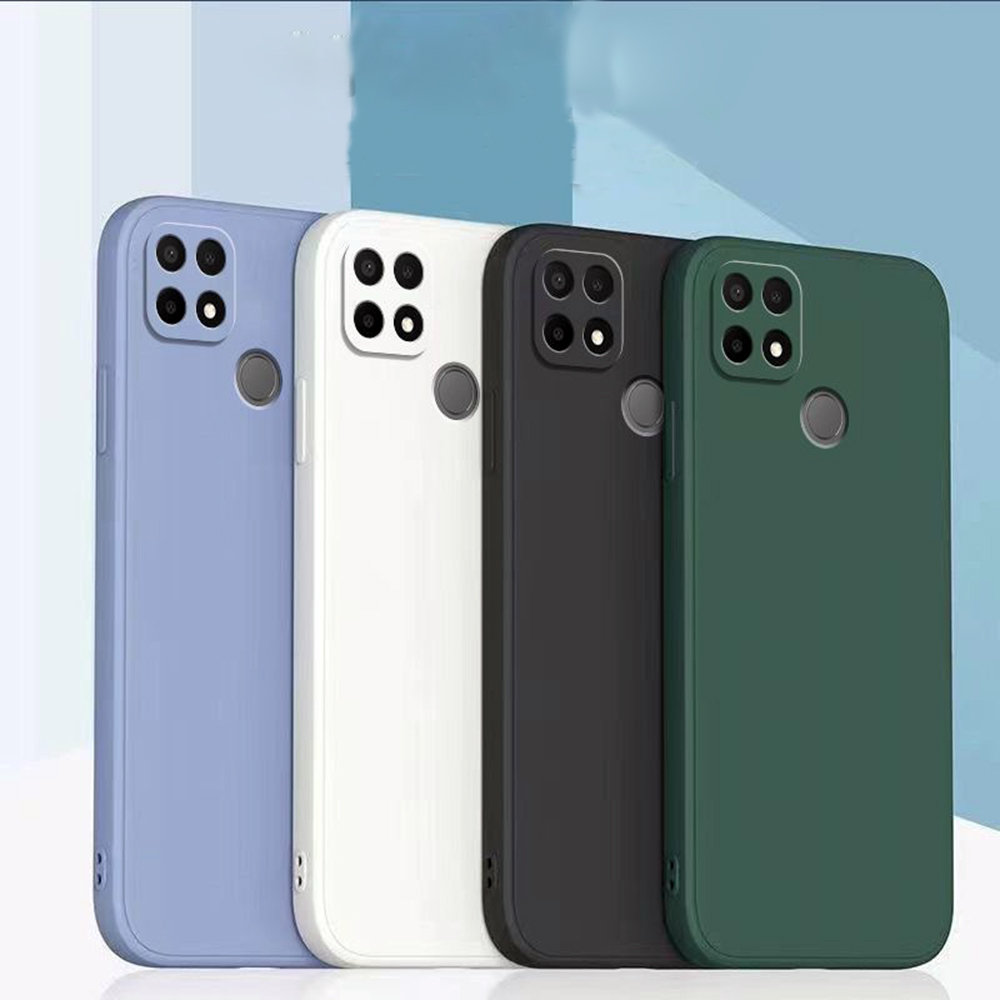 Realme C11 C21 C15 C12 C25s C21Y C25Y Square Frame Soft Case Cover With ...