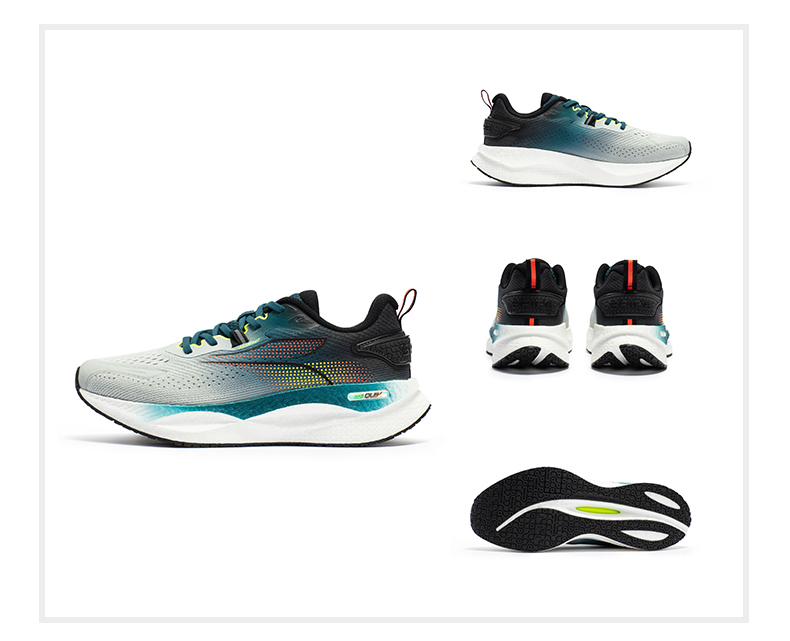361 Degrees Spire Float Cqt Men Running Shoes Wear-Resistant Cushioning ...