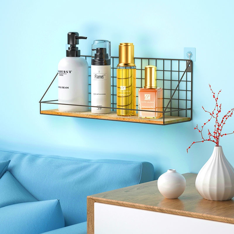 Rules Wall Storage Rack Hanging Shelf Metal Rack Home Decor Wall ...