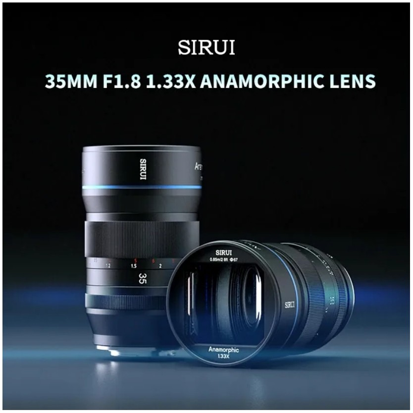 SIRUI 35mm Anamorphic Lens M43 Frame Cinema Lens with