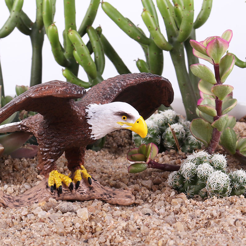flying bird eagle hawk figure simulation model children science ...