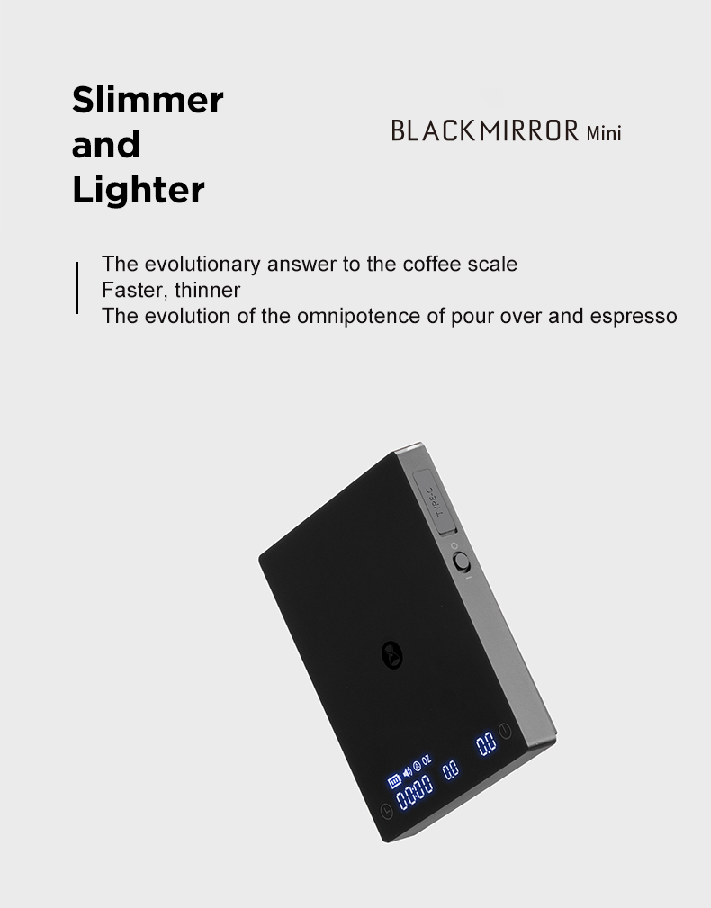 TIMEMORE Scale Black Mirror Mini Pour over Espresso Scale With Brewing ...