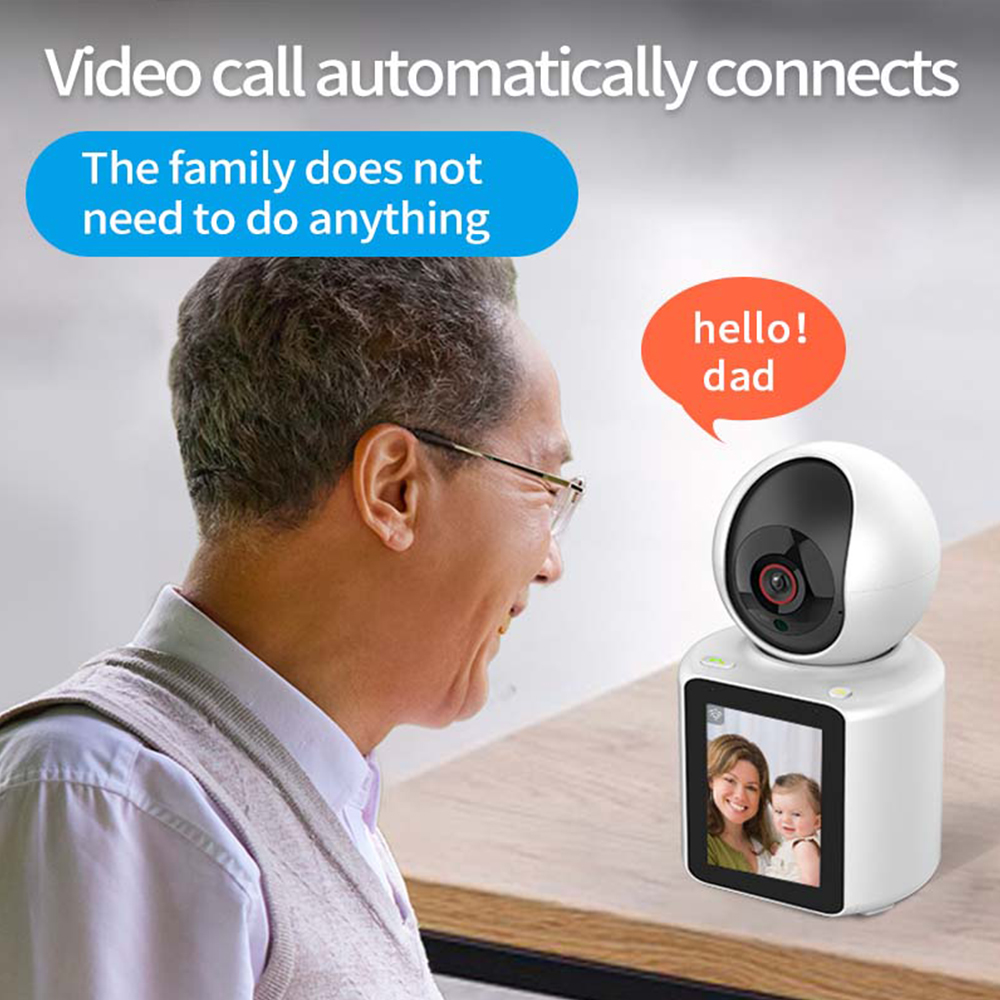 CCTV Home 2.0MP Video Call PTZ IP Camera WiFi Baby Monitor Pedestrian ...