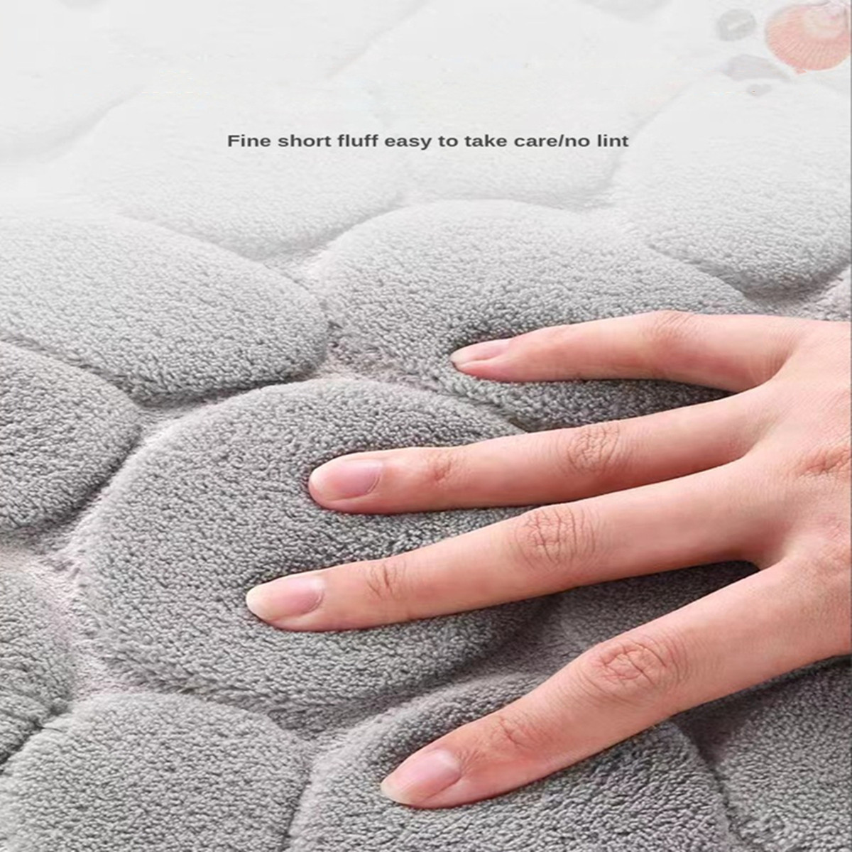 Anti-slip floor mat water-absorbent bathroom mat bath mat stone pattern ...