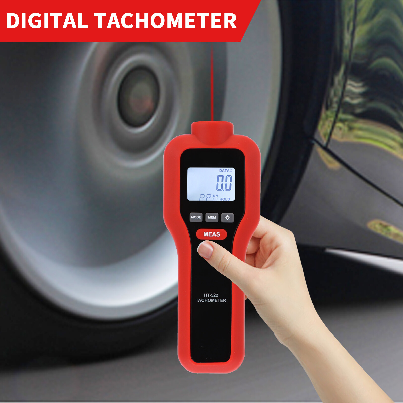 Original HT-522 2 In 1 Digital High Performance Portable Contact ...