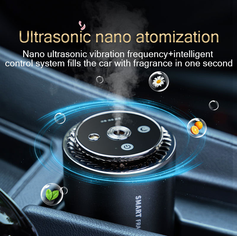 Car Air Refresher Home aromatherapy with LED light and starry sky light ...