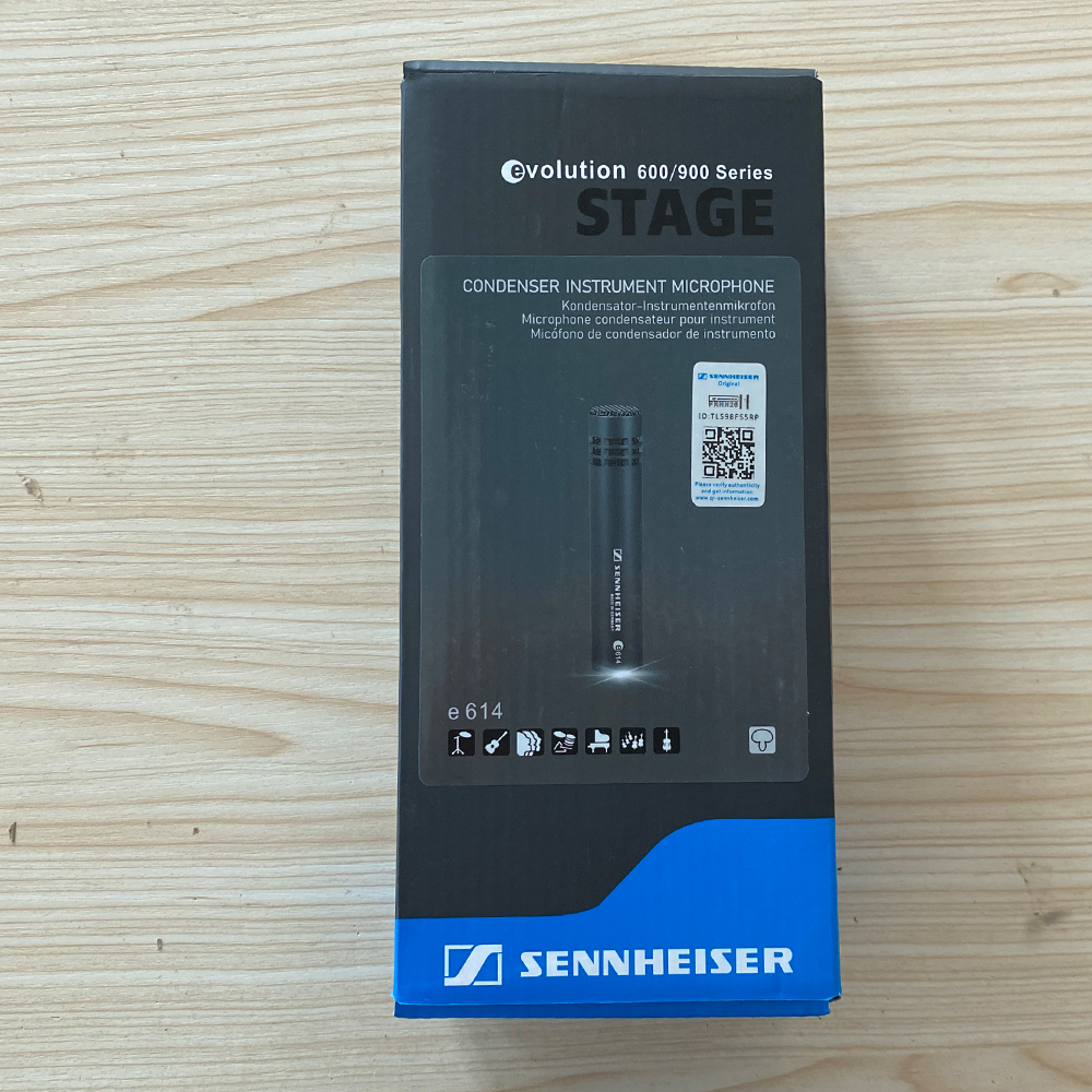 Sennheiser E614 instrument microphone,condenser cardioid microphone ...