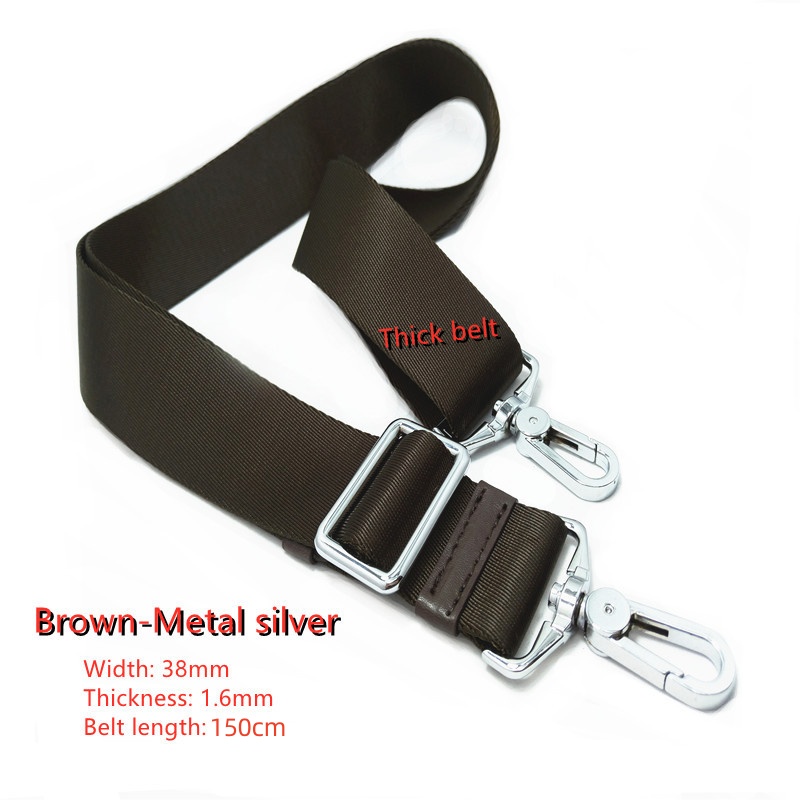 adjustable long shoulder strap DIY accessory bag belt, computer bag belt  spare nylon belt leather bag replacement belt