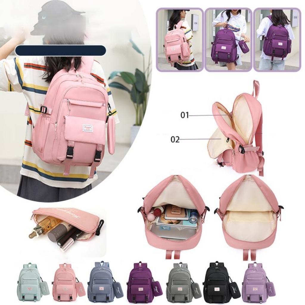 JNK #X2160 Fashion Waterproof 2 in 1 Large Capacity Women Backpack ...