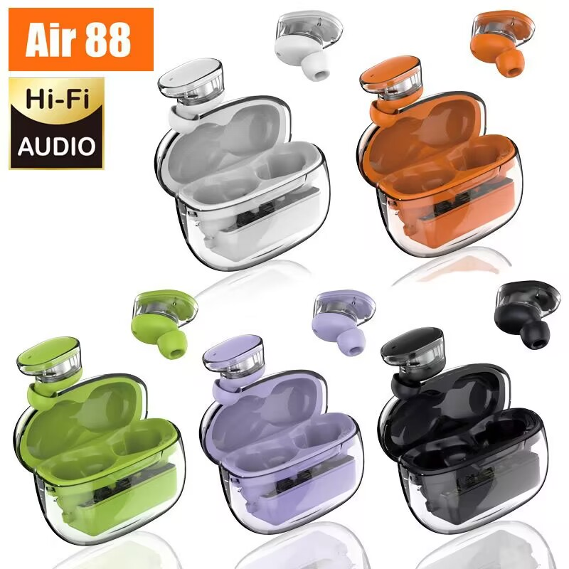 TWS Air88 Bluetooth earphones V5.3 in ear noise reduction, ultra long