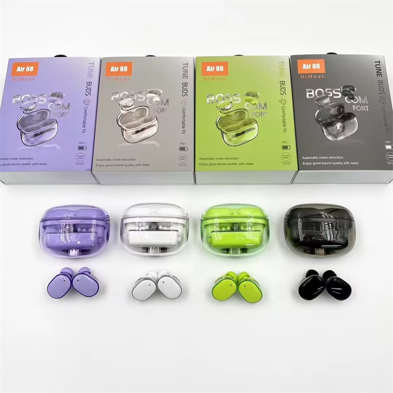 TWS Air88 Bluetooth earphones V5.3 in ear noise reduction, ultra long