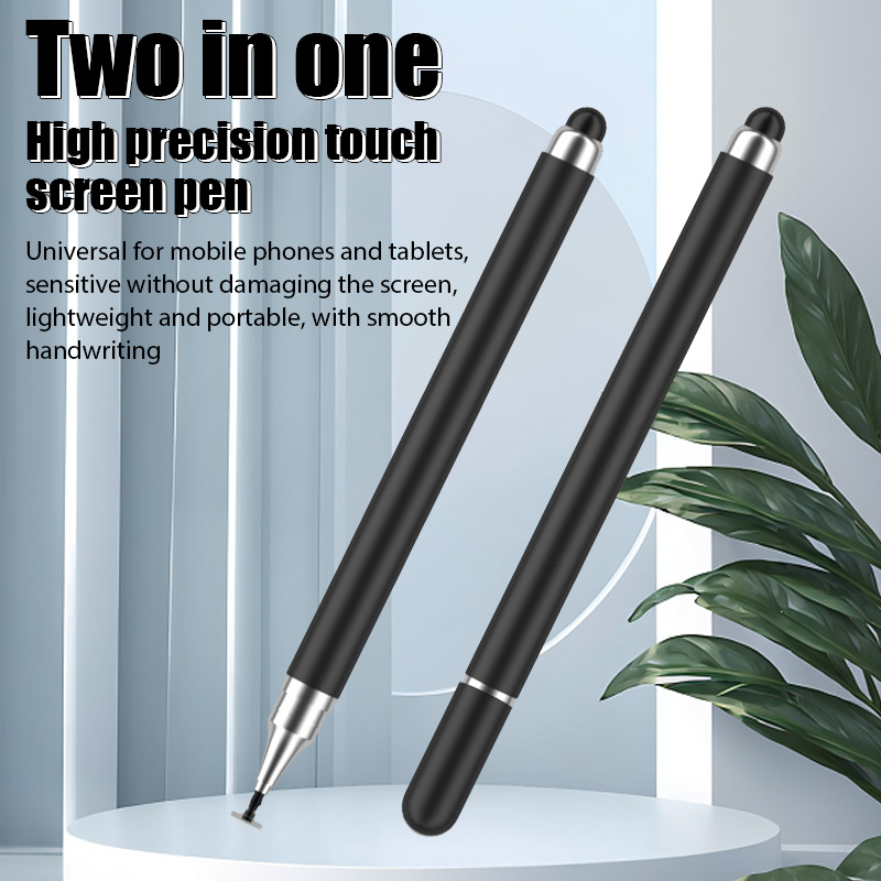 Two In One Touch Pen High-Precision Touch Screen Pen Portable And Smooth  Writing Suitable For Mobile Phones And Tablets