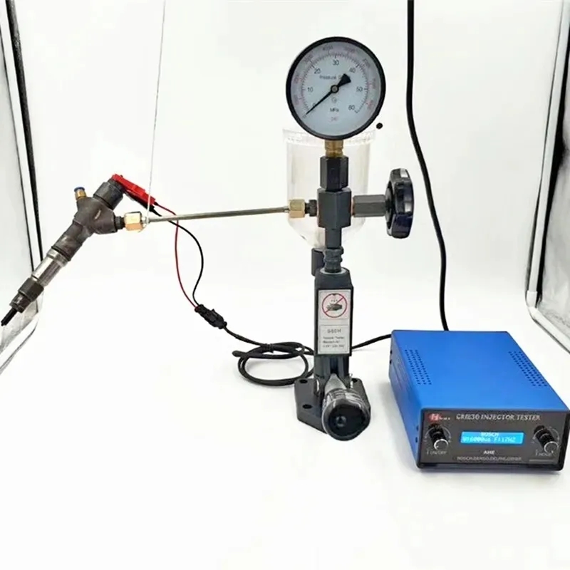60Mpa Nozzle Pop-Pressure Fuel Injector Calibrator Dual Scale Gauge ...