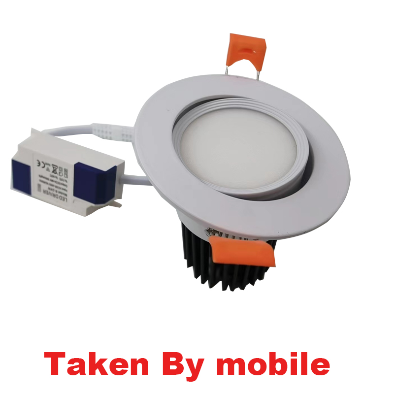 Pin Light Angle Adjustable Spotlight Dimmable Led Downlight 18W/7W/12w ...