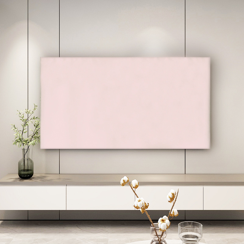 32-85 Inch Elastic TV Dust Cover TV Cover Fabric Protective Cloth ...