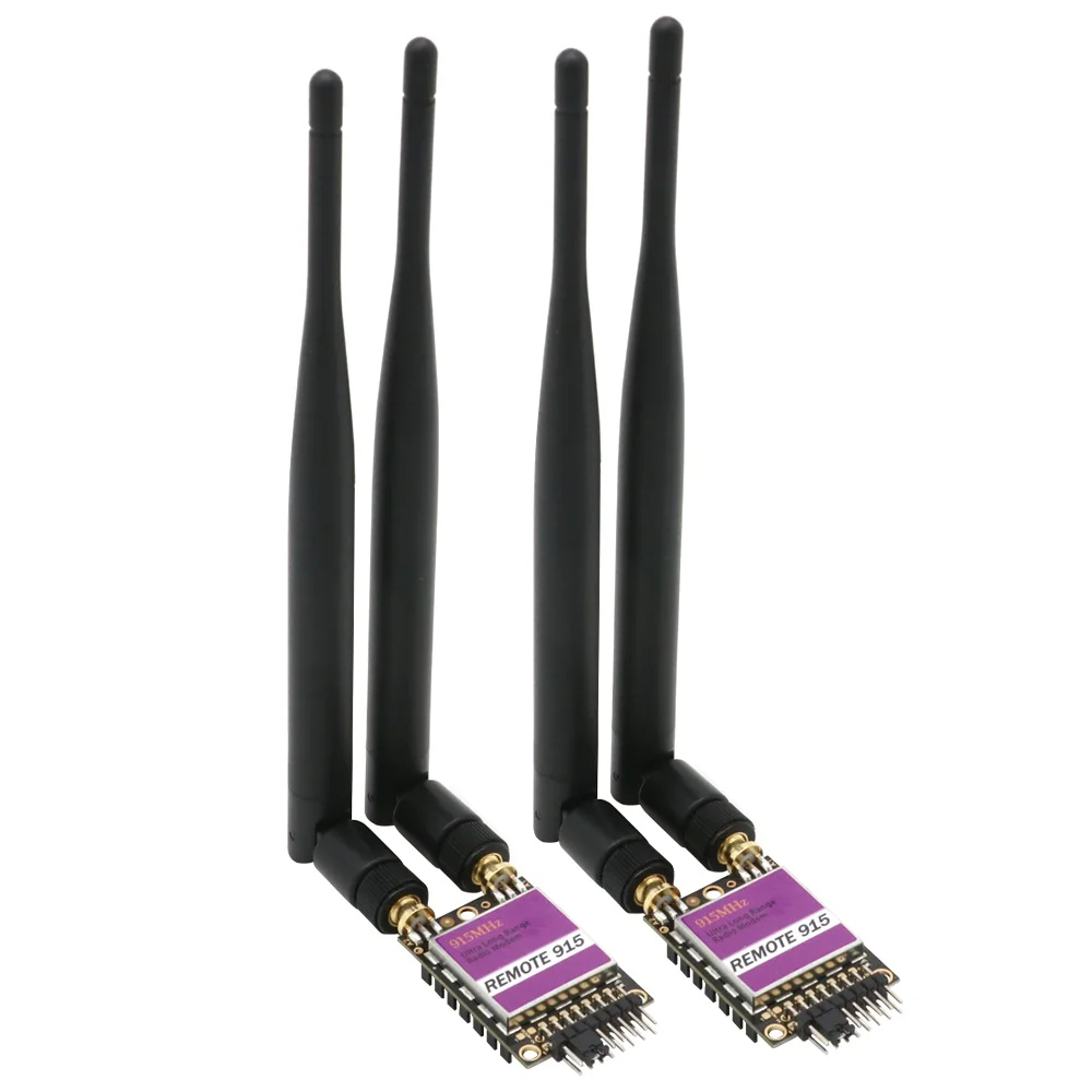 2pcs Over 40km Ultra Long Range RDF900 915Mhz Radio Modem Remote 900 ...