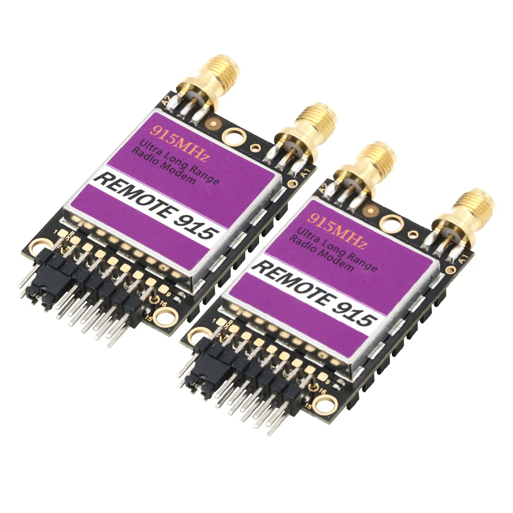 2pcs Over 40km Ultra Long Range RDF900 915Mhz Radio Modem Remote 900 ...