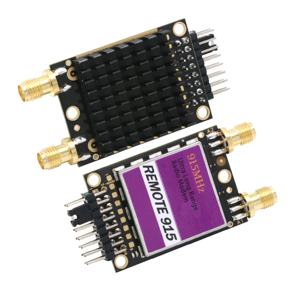 2pcs Over 40km Ultra Long Range RDF900 915Mhz Radio Modem Remote 900 ...