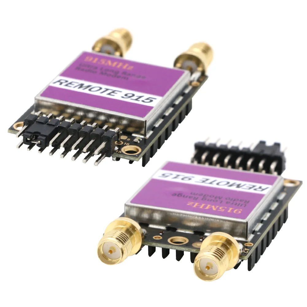 2pcs Over 40km Ultra Long Range RDF900 915Mhz Radio Modem Remote 900 ...