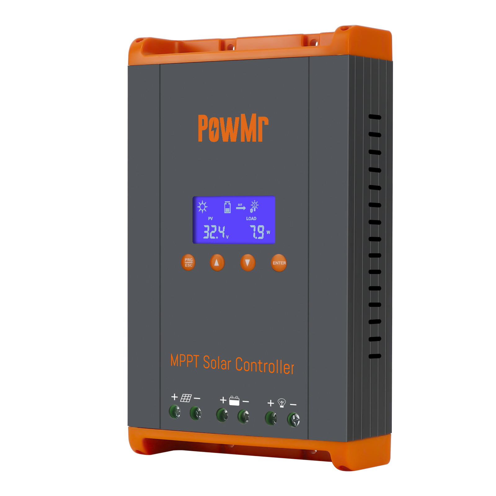 PowMr 2024 New 100% Mppt 60A Solar Charge Controller 12v-48v Auto ...