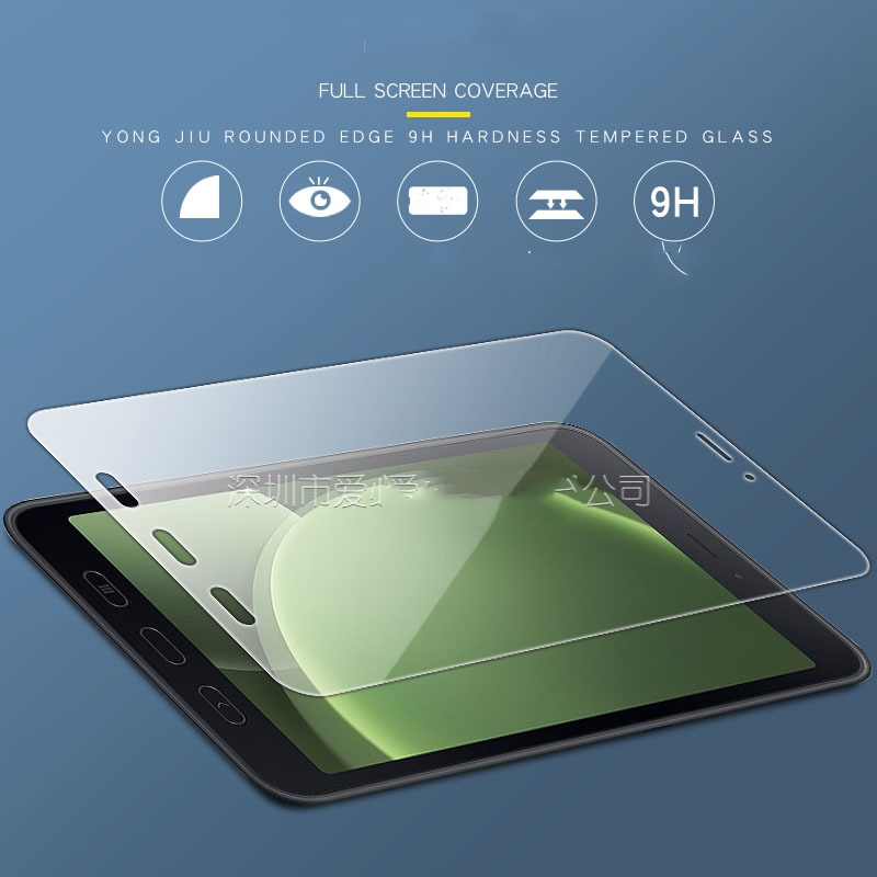 Pcs Full cover Tempered Glass For Samsung Galaxy Tab Active inch  SM-X300 X306B Tablet Screen Protector Film