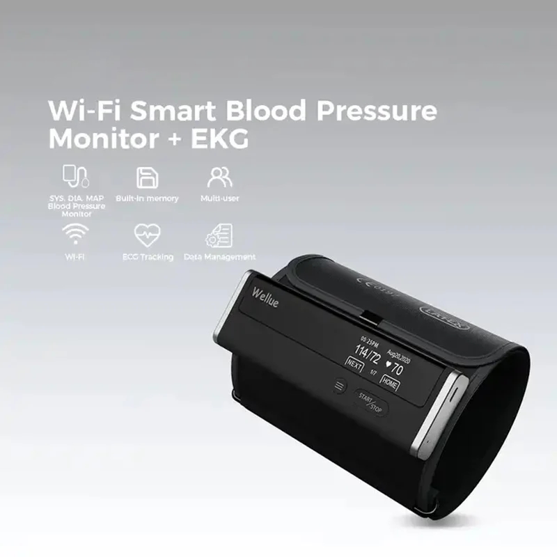 2 in 1 Bluetooth BP2 WIFI Digital ECG EKG Heart Bp Machine Blood ...
