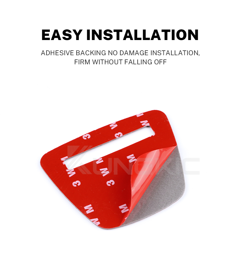 KUNGKIC Tesla Model 3 Highland Lautsprecherring - Kohlefaser Aufkleber 2024