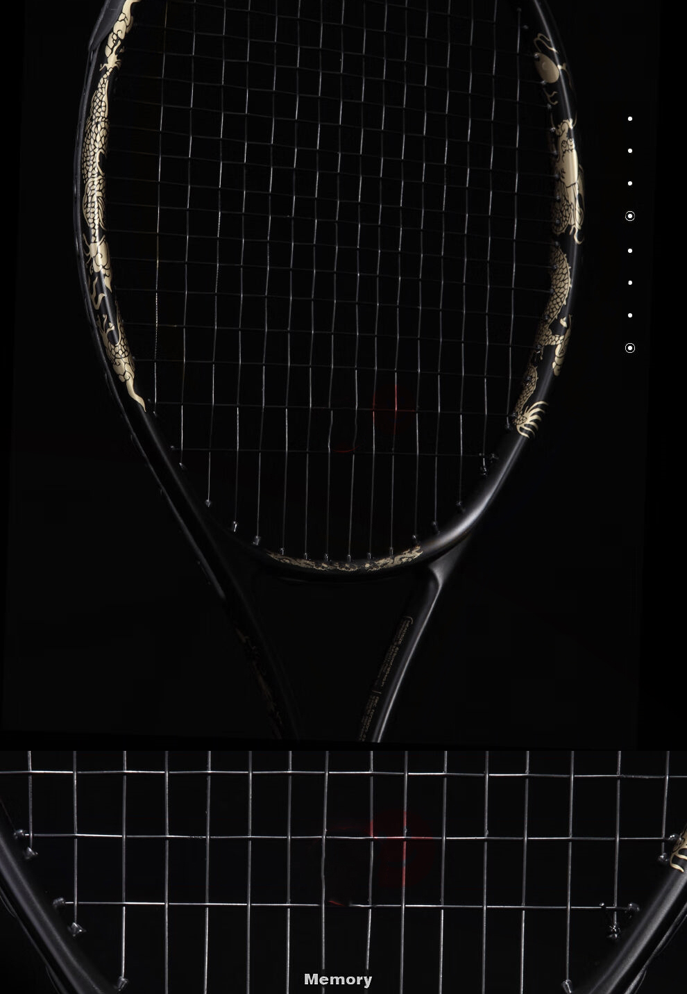ALP TFTY JL Dragon Max50LBS Tennis Racket 100% Full Carbon Fiber ...