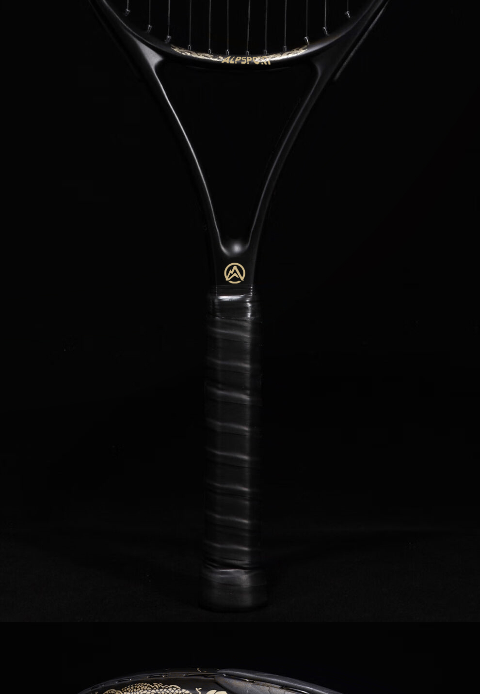 ALP TFTY JL Dragon Max50LBS Tennis Racket 100% Full Carbon Fiber ...