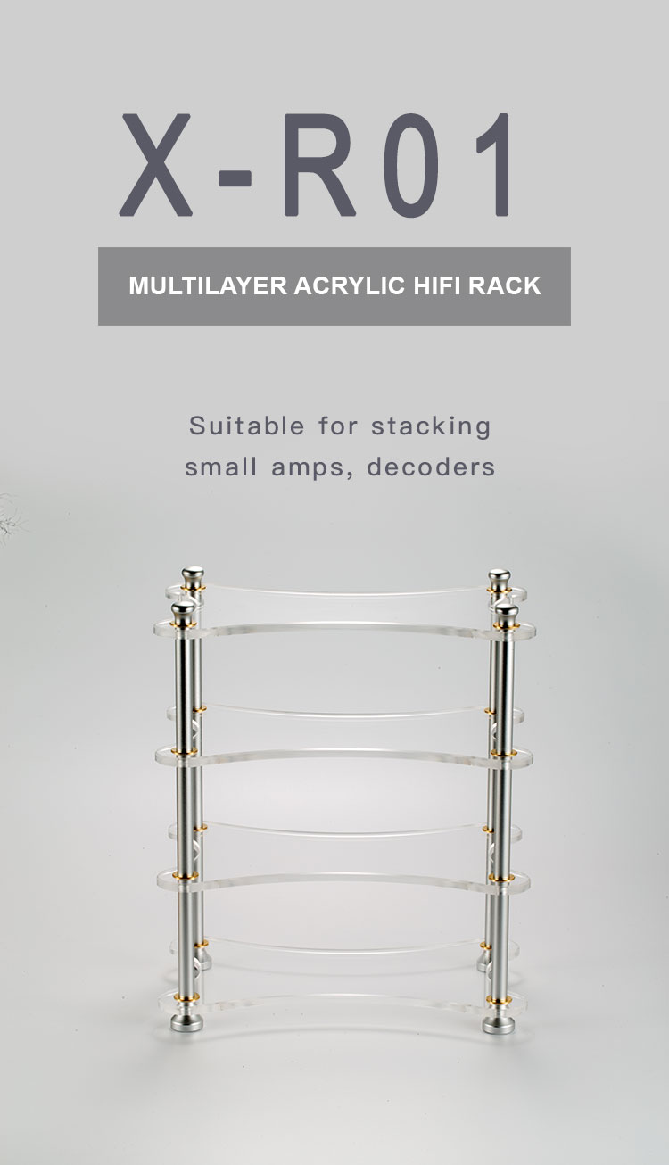 XDUOO X-R01 Multilayer Acrylic XR01 HIFI Rack Suitable for Stacking ...