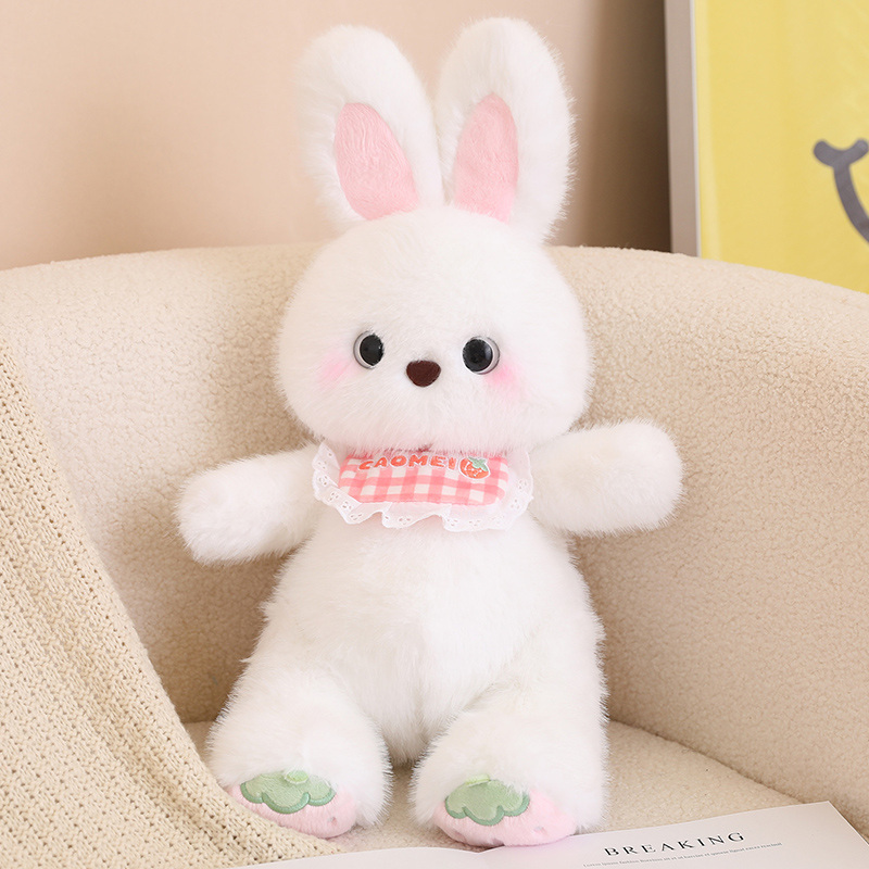The sable hair rabbit Plushies for Girls Babies Stuffed Toy Cute Doll ...