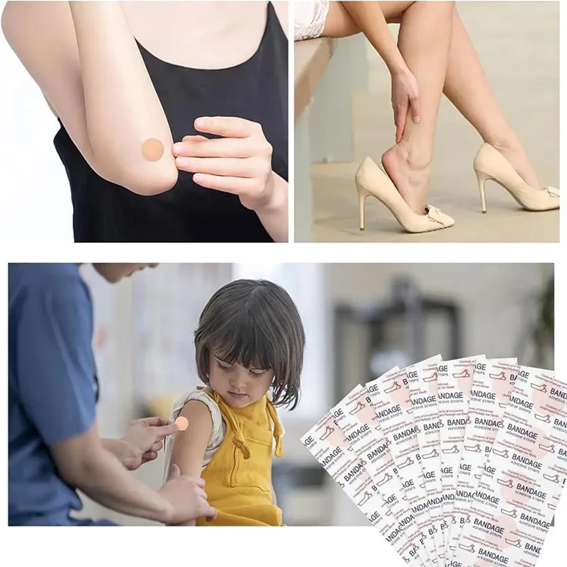Medical Waterproof Adhesive Bandage 100pcs Mini Disposable Band Wounds ...