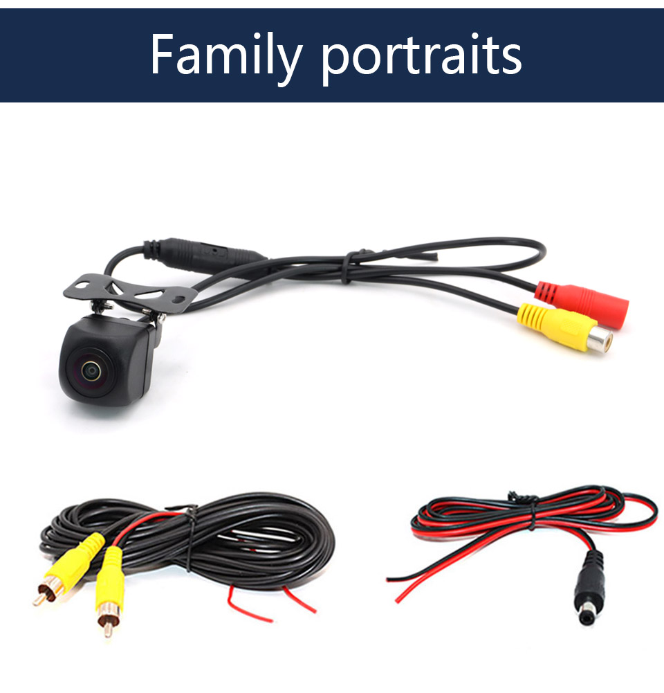CCD Reverse Camera 170° Fish Eye Lens Vehicle Rear View Camera ...