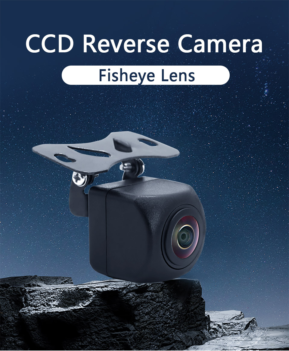 CCD Reverse Camera 170° Fish Eye Lens Vehicle Rear View Camera ...