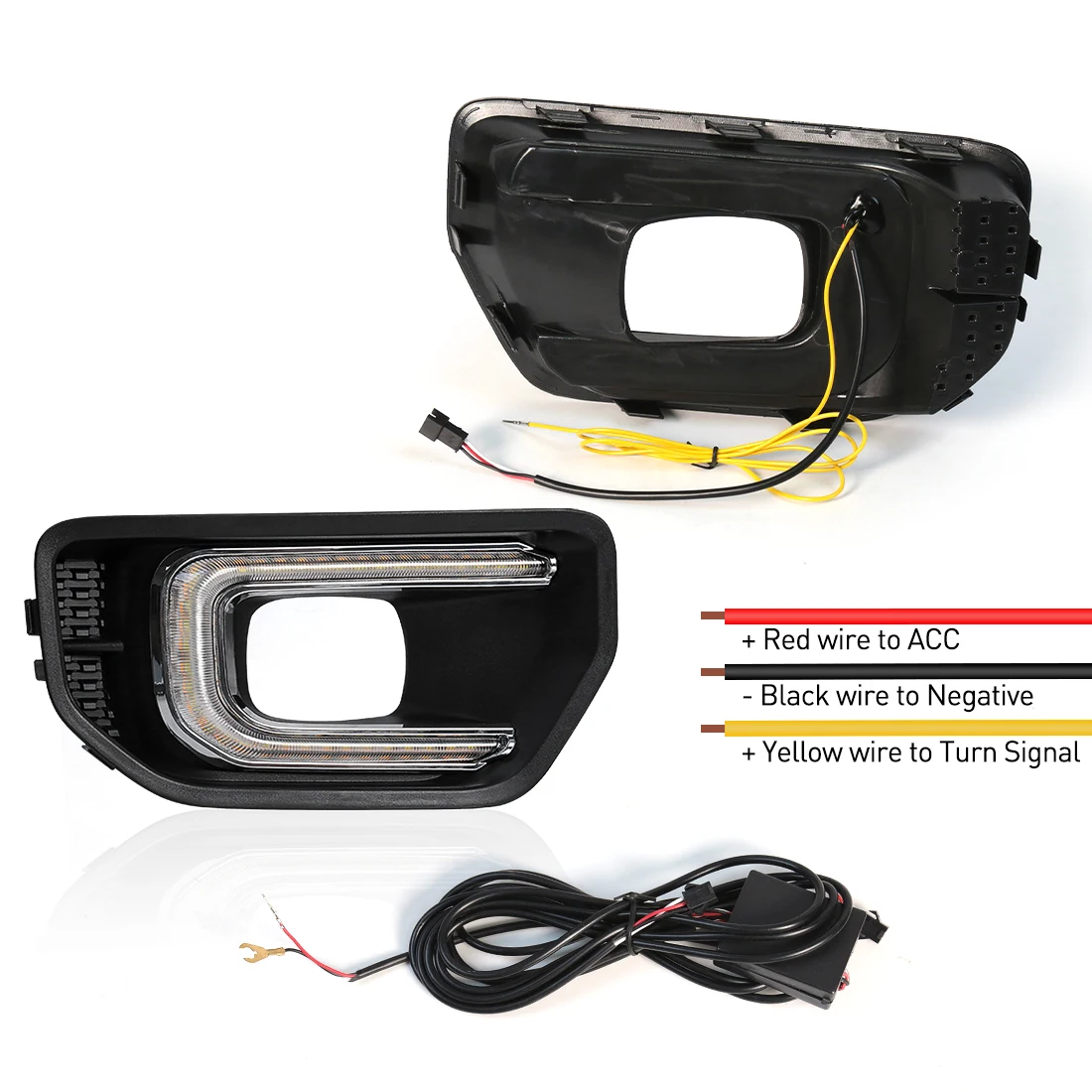 thumbnail image 2 of LED Daytime Running Lights & Turn Signals For Ford Edge 2011-2014 (Pair) 2 of 2