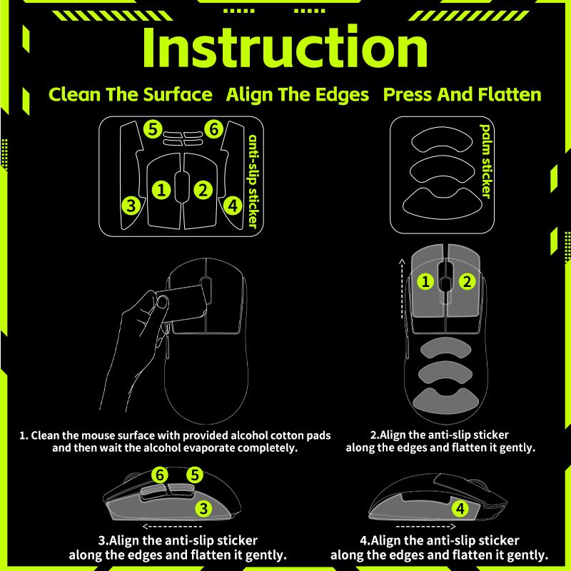 TALONGAMES Mouse Grip Tape for Razer Basilisk V3 PRO Wireless,Palm ...