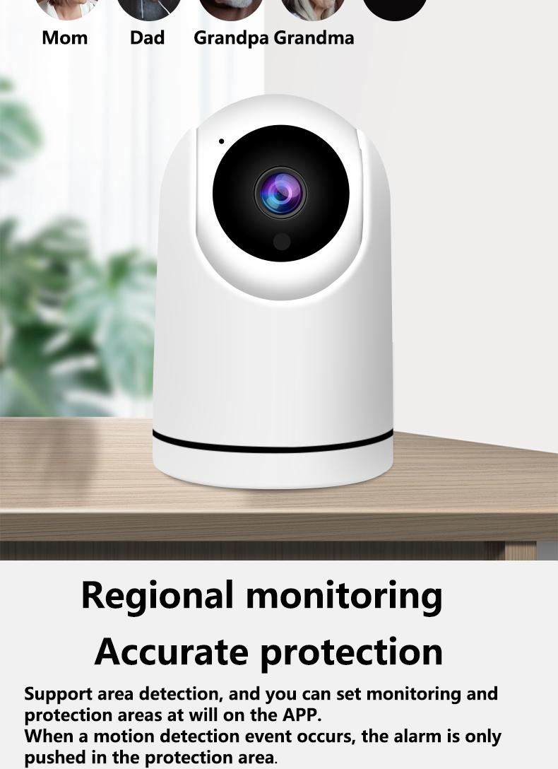 [Local Stock]360° PTZ FHD AI Auto Tracking Indoor IP Camera WiFi CCTV ...