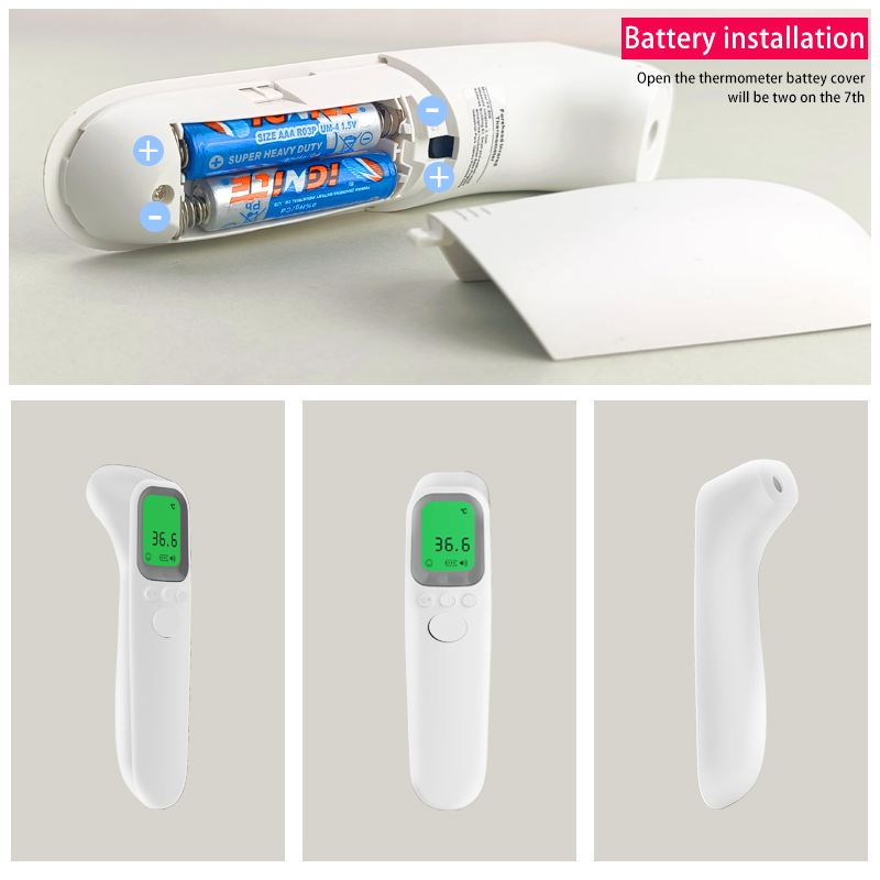 Local stock Thermometer Temperature Scanner Infrared Digital Forehead ...