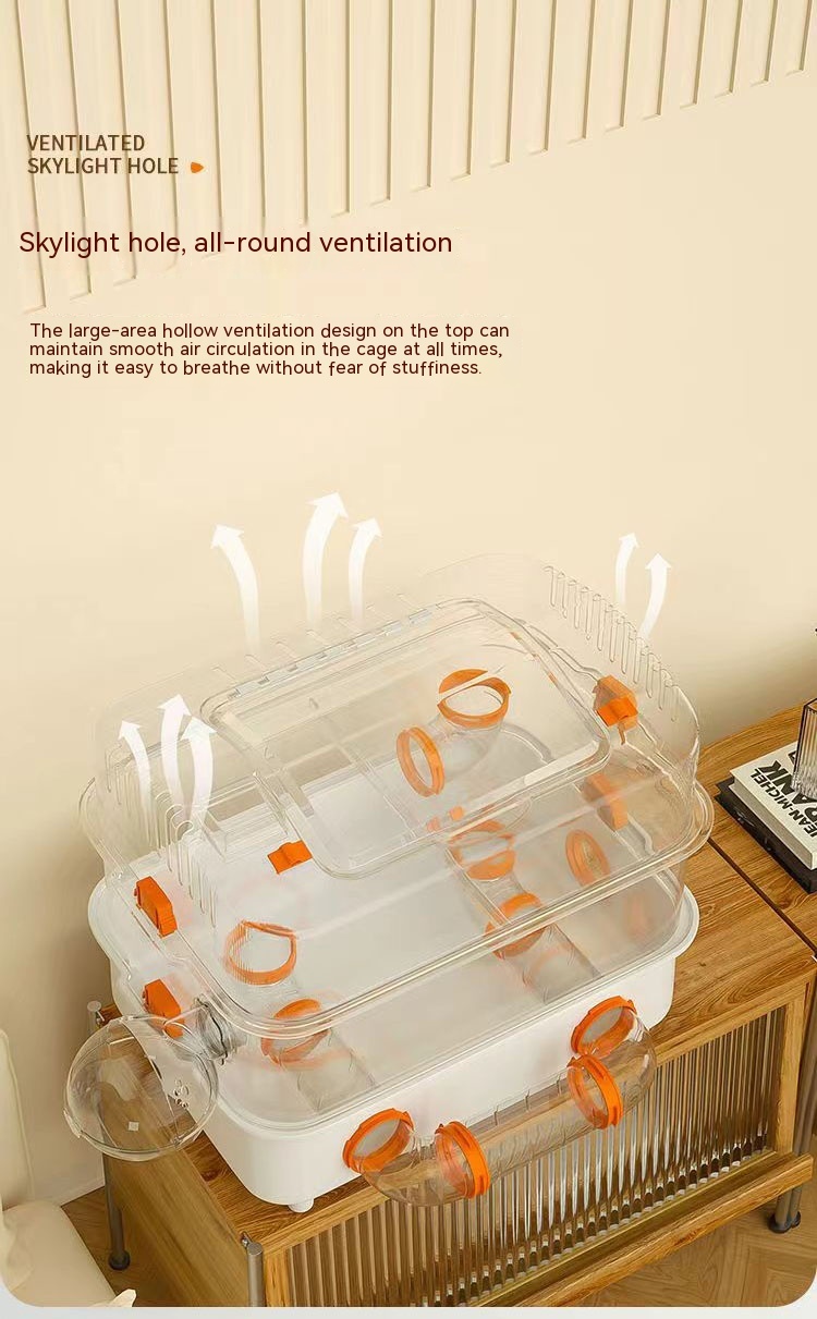Picture of Hamster Cage Full Set Heightened Extra Large Hamster Breeding Box ...