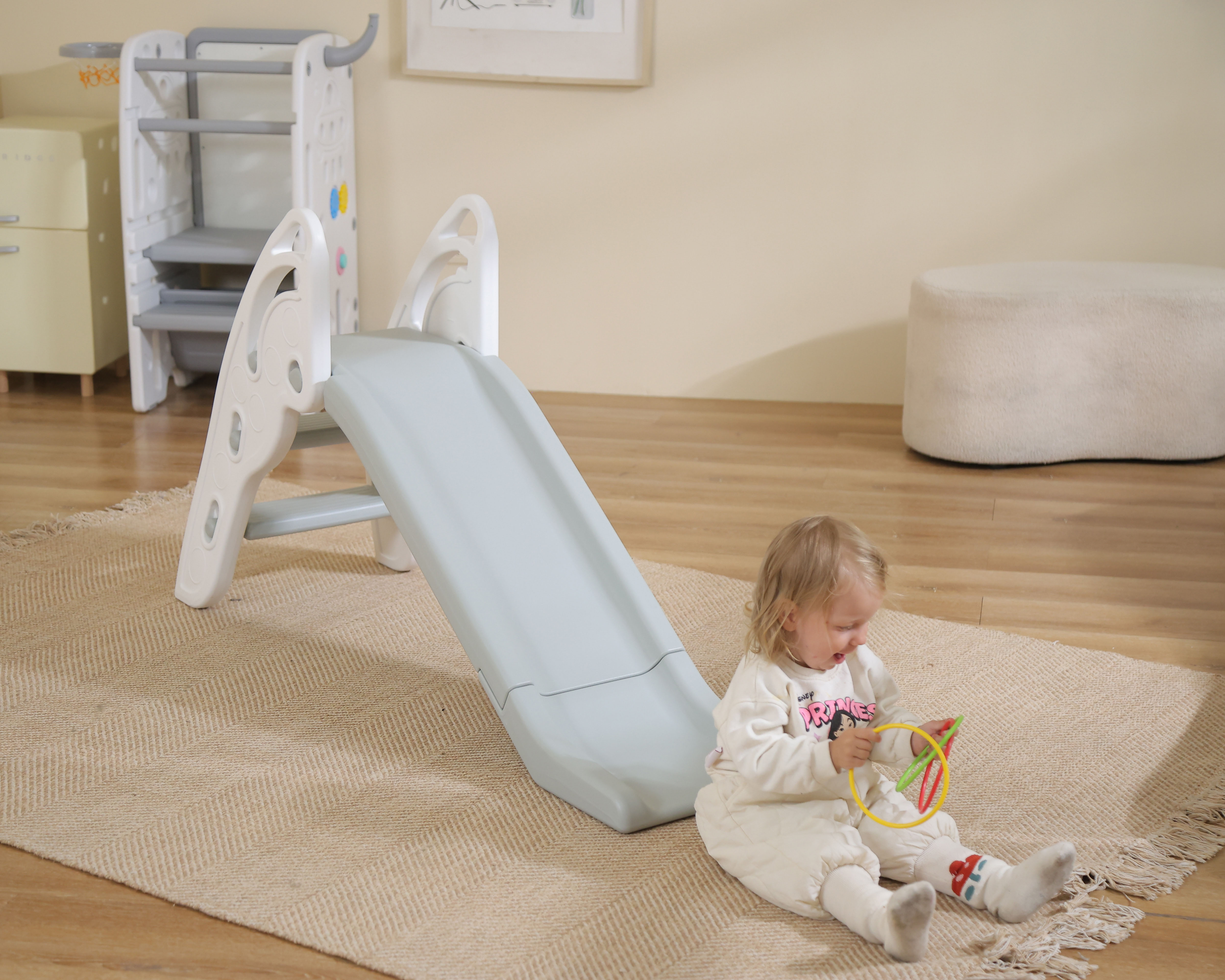 Slide for kids baby foldable Slide Playground gift Toys For toddler ...