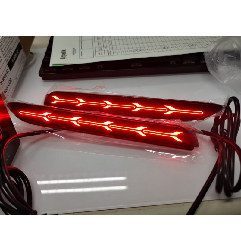 High Quality DC12V 2X LED DRL Rear Bumper Brake Light for Toyota Innova ...