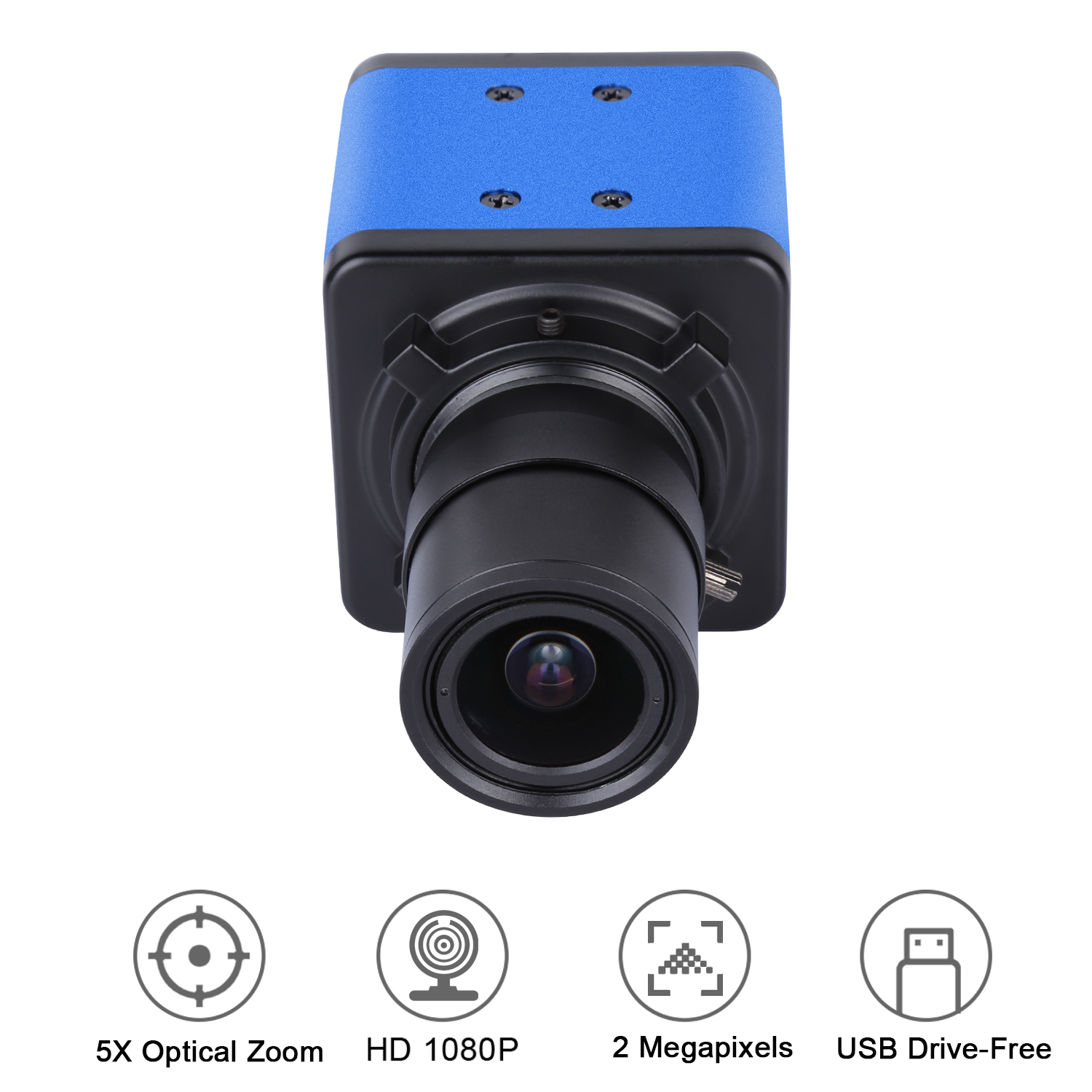IN STock 1080P HD Camera Computer Camera Webcam 2 Megapixels 5X Optical ...