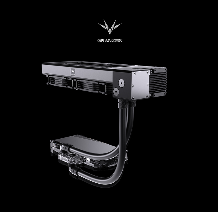 Granzon Water Cooling Kit for RTX 4090/ 4080/ 4070 / 7900 AIO GPU Block ...