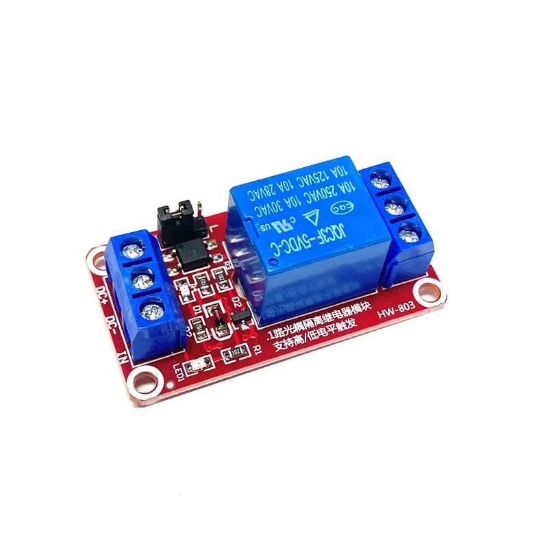 1-channel Relay Module with Optocoupler Isolation Support High Low ...